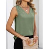 image:imageANRABESS Tank Tops for Women Sleeveless Business Casual Dressy BlouseLight Green