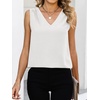 image:imageANRABESS Tank Tops for Women Sleeveless Business Casual Dressy BlouseWhite