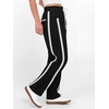 image:imageANRABESS Track Pant for Women Straight Leg Sweatpants Joggers Striped PantsBlack