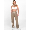 image:imageANRABESS Track Pant for Women Straight Leg Sweatpants Joggers Striped PantsKhaki