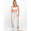 image:imageANRABESS Track Pants for Women Wide Leg Striped PantsBeige