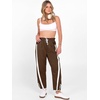 image:imageANRABESS Track Pants for Women Wide Leg Striped PantsCoffe
