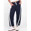 image:imageANRABESS Track Pants for Women Wide Leg Striped PantsNavy