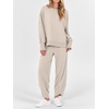 image:imageANRABESS Two Piece Set for Women Fall Outfits SweatsuitsAlmond