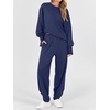 image:imageANRABESS Two Piece Set for Women Fall Outfits SweatsuitsNavy Blue