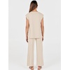 image:imageANRABESS Two Piece Sets for Women Lounge Airport Fall OutfitsApricot