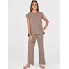 image:imageANRABESS Two Piece Sets for Women Lounge Airport Fall OutfitsBrown