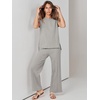 image:imageANRABESS Two Piece Sets for Women Lounge Airport Fall OutfitsGrey