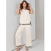 image:imageANRABESS Two Piece Sets for Women Lounge Airport Fall OutfitsKhakiblack