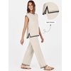 image:imageANRABESS Two Piece Sets for Women Lounge Airport Fall OutfitsKhakiblack
