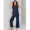 image:imageANRABESS Two Piece Sets for Women Lounge Airport Fall OutfitsNavy Blue