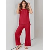 image:imageANRABESS Two Piece Sets for Women Lounge Airport Fall OutfitsRed