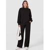 image:imageANRABESS Two Piece Sets for Women Striped Lounge SetBlack