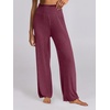 image:imageANRABESS Women 2 Piece Lounge Pajamas Sets Casual Fall OutfitsDark Red