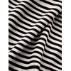 image:imageANRABESS Women 2 Piece Outfits Lightweight Fleece Fall Matching Lounge SetsBlack White Stripe