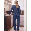 image:imageANRABESS Women 2 Piece Outfits Lightweight Fleece Fall Matching Lounge SetsNavy Blue