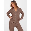 image:imageANRABESS Women 2 Piece Pajama Lounge Sets 2026 Fall OutfitsBrown
