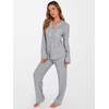 image:imageANRABESS Women 2 Piece Pajama Lounge Sets 2026 Fall OutfitsGrey