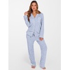 image:imageANRABESS Women 2 Piece Pajama Lounge Sets 2026 Fall OutfitsLight Blue