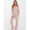 image:imageANRABESS Women 2 Piece Pajama Lounge Sets 2026 Fall OutfitsLight Brown