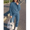 image:imageANRABESS Women 2 Piece Sets Oversized Fleece Sweatsuits Fall OutfitsGrey Blue