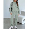 image:imageANRABESS Women 2 Piece Sets Oversized Fleece Sweatsuits Fall OutfitsGrey Green