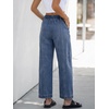 image:imageANRABESS Women Barrel Jeans Baggy High Waist Wide Leg PantsBlue