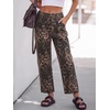 image:imageANRABESS Women Barrel Jeans Baggy High Waist Wide Leg PantsLeopard