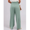 image:imageANRABESS Women Linen Palazzo Wide Leg Pants with PocketsGreen Blue