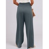 image:imageANRABESS Women Linen Palazzo Wide Leg Pants with PocketsGrey