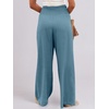 image:imageANRABESS Women Linen Palazzo Wide Leg Pants with PocketsLake