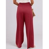 image:imageANRABESS Women Linen Palazzo Wide Leg Pants with PocketsRed