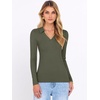 image:imageANRABESS Women Long Sleeve Polo Shirts Business Casual Top Fall OutfitsArmy Green