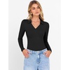 image:imageANRABESS Women Long Sleeve Polo Shirts Business Casual Top Fall OutfitsBlack