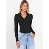 image:imageANRABESS Women Long Sleeve Polo Shirts Business Casual Top Fall OutfitsBlack
