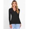 image:imageANRABESS Women Long Sleeve Polo Shirts Business Casual Top Fall OutfitsBlack