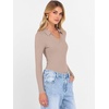 image:imageANRABESS Women Long Sleeve Polo Shirts Business Casual Top Fall OutfitsLight Camel
