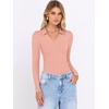 image:imageANRABESS Women Long Sleeve Polo Shirts Business Casual Top Fall OutfitsOrange