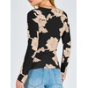 image:imageANRABESS Women Mesh Long Sleeve Floral Slim Fit Going Out Tops Fall OutfitChampagne