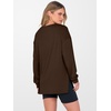 image:imageANRABESS Women Oversized Tunic Top Fall Long Sleeve ShirtsBrown
