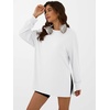 image:imageANRABESS Women Oversized Tunic Top Fall Long Sleeve ShirtsWhite