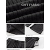 image:imageANRABESS Women Ribbed Knit Wide Leg Lounge Pajama Pants with PocketsBlack