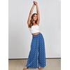 image:imageANRABESS Women Summer Casual Wide Leg Palazzo Pants with PocketsFloral Blue