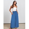 image:imageANRABESS Women Summer Casual Wide Leg Palazzo Pants with PocketsFloral Blue