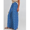 image:imageANRABESS Women Summer Casual Wide Leg Palazzo Pants with PocketsFloral Blue