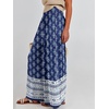 image:imageANRABESS Women Summer Casual Wide Leg Palazzo Pants with PocketsFloral Blue Diamond