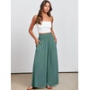 image:imageANRABESS Women Summer Casual Wide Leg Palazzo Pants with PocketsGrass