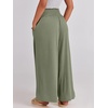 image:imageANRABESS Women Summer Casual Wide Leg Palazzo Pants with PocketsOlive