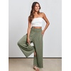 image:imageANRABESS Women Summer Casual Wide Leg Palazzo Pants with PocketsOlive