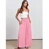 image:imageANRABESS Women Summer Casual Wide Leg Palazzo Pants with PocketsPink